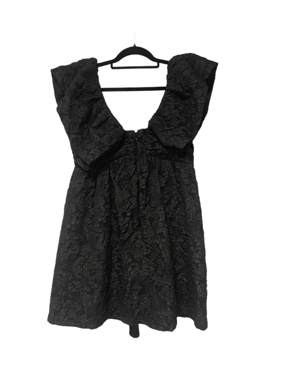 Sugarlips Arielle Jacquard Mini Babydoll Dress - Picture 4 of 13